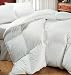 Homescapes Luxury White Duck Feather & Down - All Seasons King Duvet 9 Tog + 4.5 Tog - 100% Cotton Anti Dust Mite & Down Proof Fabric - Anti Allergen - Box Baffle Construction - Washable at Home Range