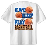 Eat Sleep Play Basketball T Shirt