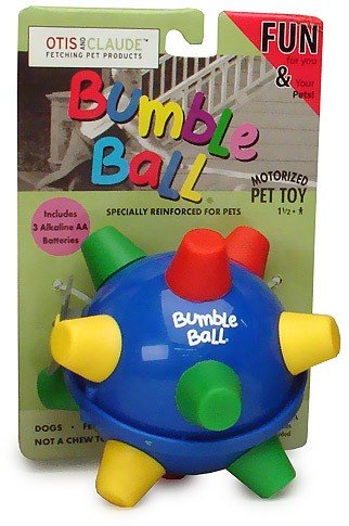 Otis & Claude Crazy Pet Bumble Ball (Assorted 