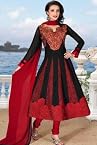Black Georgette Salwar Kameez