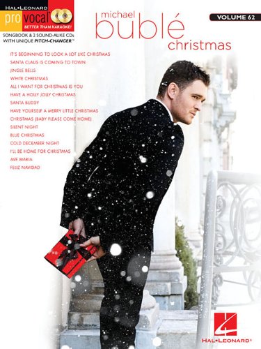 Michael Buble Christmas: ProVocal Songbook & 2 CDs For Male Singers Volume 62 (Hal Leonard Pro Vocal)