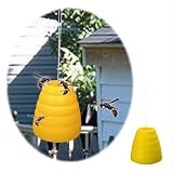 Beehive Wasp Trap Set of 2 (Yellow) (6H)