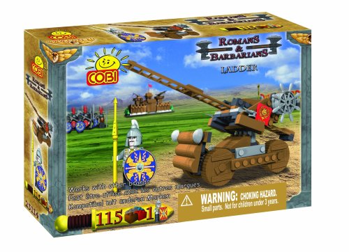 COBI Romans and Barbarians Ladder, 115 Piece Set