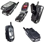 PREMIUM CELLET RUBBERIZED STINGRAY CASE (with DETACHABLE LOCKING SWIVEL BELT CLIP) for MOTOROLA V325 / V325i / V323 / V323i PHONE