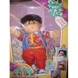 1990 Hasbro Cabbage Patch Kids - Birthday Kids Doll by