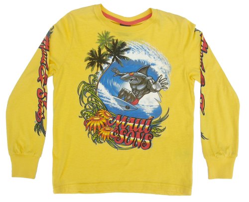 Maui & Sons Boys 2-7 Primo Surf Longsleeve T-Shirt
