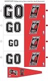 Portland Trail Blazers Animated 3-D Auto Spin-Flags
