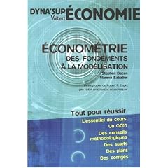 Econom�trie des fondements � la mod�lisation