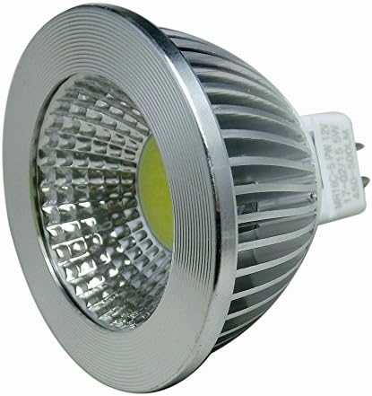 LEDISON LIGHTING® (6-Pack) UL-Listed 5 watt LED MR16 Bulb GU5.3 Bi Pin COB Spot Light, Dimmable with LED compatible dimmer and transformer, Recessed Lighting, Track Lighting, 2700K Warm White