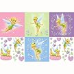 Tinker Bell Self-Stick Wall Art Decorating Kit- Navy
