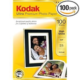 KODAK 8505141 Premium High Gloss Photo Paper