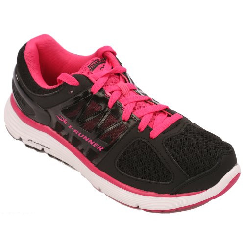 Hylan iRunner Sophia Women's Therapeutic Athletic Extra Depth Shoe Leather-and-Mesh Lace