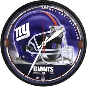 New York Giants - Helmet Clock NFL Pro Football