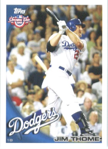2010 Topps Opening Day #130 Jim Thome - Los Angeles Dodgers (Baseball Cards)