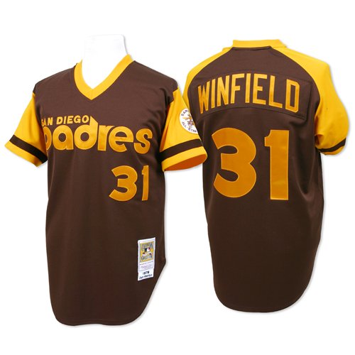 San Diego Padres Authentic 1978 Dave Winfield Road Jersey By Mitchell & Ness 40