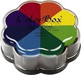 Clearsnap ColorBox Pigment Petal Point Option Inkpad 8-Color, Pinwheel