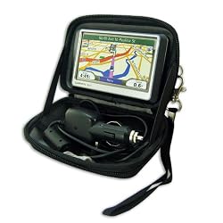 Hard Shell 4.3" (Wide Screen) GPS Carrying Case with Strap for Select Garmin Nuvi Models
