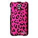 Zizo Alcatel One Touch Pop Star LTE A845L Rubberized Design Hard Snap-On Cover - Retail Packaging - Pink Leopard