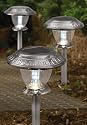 Westinghouse 403206-41SP  6 Piece Inwood II Solar Lights Set, Stainless Steel