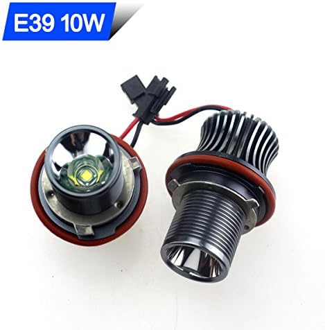 100 lighting one Pair E90, E91,63117161444 BMW Angel EYE LED Bulbs 7k White