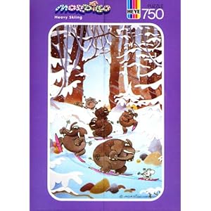 Heavy Skiing by Mordillo, Heye 750 piece puzzle