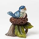 Department 56 Jim Shore Heartwood Creek Mini Bluebird" Nest Figurine, 3"