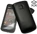 Original Suncase Tasche -  fuer Nokia 5530 Xpressmusic Leder Etui  (Schwarz)