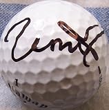 Momoko Ueda autographed practice used Callaway golf ball