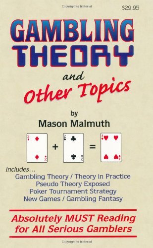 Gambling Theory and Other Topics by Mason Malmuth (1-Jan-1990) Paperback