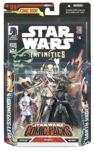 Star Wars 3.75 Expanded Universe Leia Jedi vs Darth 51mrPdyibQL Star Wars 3.75 Expanded Universe Leia Jedi vs Darth
