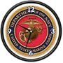 MARINES ~Wall Clock~ corps us marine usmc military gift