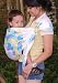 Lite-on-Shoulder Baby Sling(Flower Wisper)