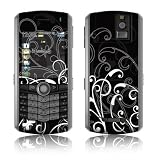 B&W Fleur Design VERTICAL CAMERA Original Pearl 8110/ Pearl 8100 Cell Phone Protective Skin Decal Sticker