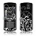 B&W Fleur Design VERTICAL CAMERA Original Pearl 8110/ Pearl 8100 Cell Phone Protective Skin Decal Sticker