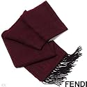 Fendi Made in Italy Sumptuous Clothes Made of Multicolor Wool 70in