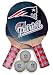 Imperial New England Patriots Licensed Table Tennis Racket and Ball Set