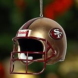 San Francisco 49ers Official 3" Helmet Ornament