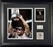 Ozzie Guillen Chicago White Sox Framed 8x10 Photograph with Game-Used Baseball Piece & Medallion