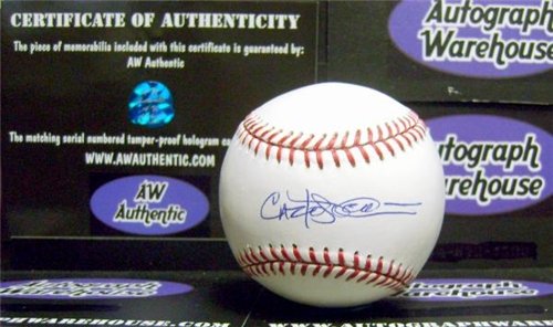 Carlos Pena Autographed/Hand Signed Baseball