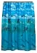 Carnation Home Fashions 6-Feet by 6-Feet Fabric Shower Curtain, Dolphins