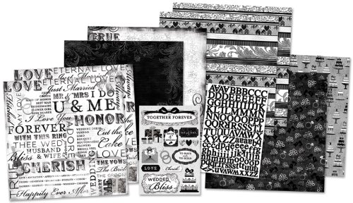 12x12 Scrapbook Page Kit: The Big Day