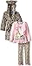 Bunz Kidz Girls' I Need A Cat Nap Robe and 2pc Pajama Set