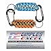 Dimples Excel Survival Paracord Keychains in the Color of Nature with Carabiners (2 Pack)