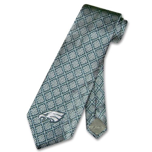 PHILADELPHIA EAGLES Color WOVEN SILK NeckTie Men's NFL Neck Tie