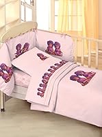 Anne Geddes Juego De Cama Con Chichonera Cante (Rosa)