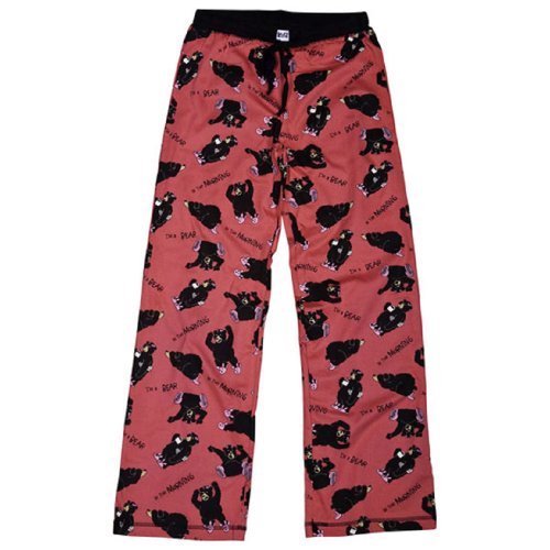 Lazy One Women's Bear in the Morning PJ Yoga Pant