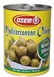 Osem Mediterranean Green Olives (Kosher for Passover), 19.6-Ounce Cans (Pack of 12)
