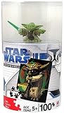 Star Wars 100 Piece Yoda Puzzle with Bonus Yoda Figure