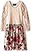 Elisabeth Big Girls' Lace Bodice Dress with Printed Skirt