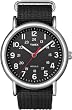 Timex Men's T2N647KW Weekender Black Slip Through Strap Watch